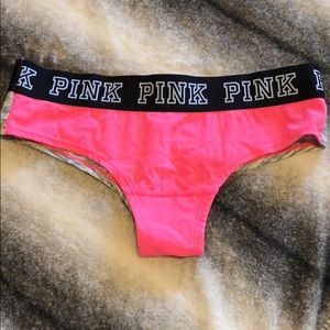 Pink low rise cheekster